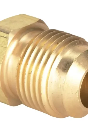 All-Source 459033 1/2 In. Brass Low Lead Flare Plug Sale