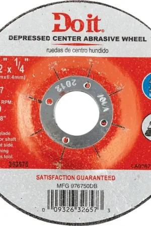 All-Source 976750DB Type 27 4-1/2 In. x 1/4 In. x 7/8 In. Metal Cut-Off Wheel Seasonal Sale
