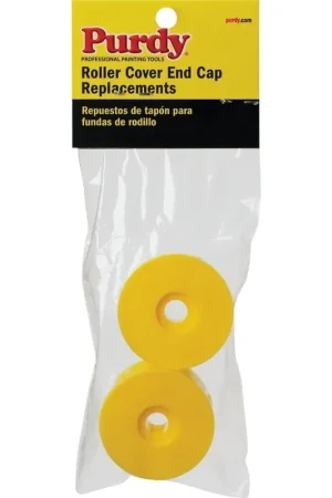 Bargain Purdy 140751218 Paint Roller End Cap Pack 2 Pack