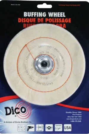 Low Price Dico 7000186 Buffing Wheel 6 In. x 1/2 In.