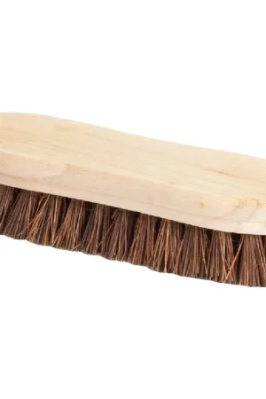 All-Source 89625 9 In. Palmyra Bristle Hardwood Scrub Brush Certified