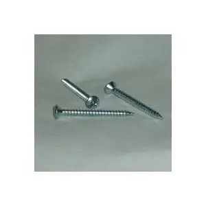 Today Only US Hardware S-938D United States Hardware 1-9/16 In. Oval Rosette Button Specialty Screw 100 Ct. S-938D