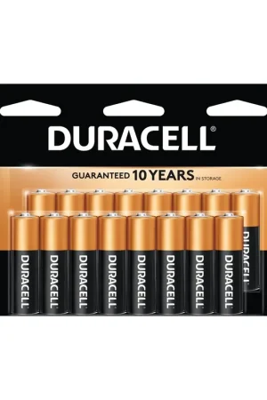 Duracell MN1500 Coppertop Alkaline AA Batteries 16 Pack 041333704647 Top Rated