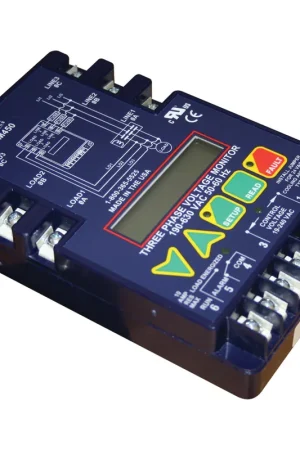 ICM Controls ICM450 Motor Protection Control Programmable 190 to 630 VAC 10 A Normally Open/6 A Normally Closed Markdown
