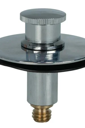 AB & A 62082 Classic Plastic Push-Pull Drain in Polished Chrome One Day Deal