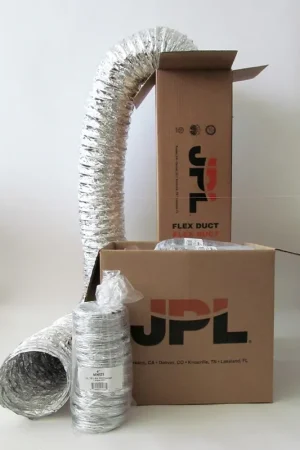 Crafted JPL MNI25-04 Flexible Non-Insulated Duct Poly-Aluminum Jacket