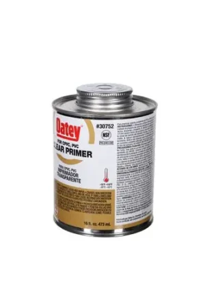 DIVERSITECH 530-30752 Clear PVC Primer - 16 oz Crafted