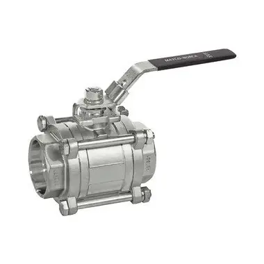 SVF 30SSSW-12 Stainless Steel Socket Weld Ball Valve - Three Piece Authentic