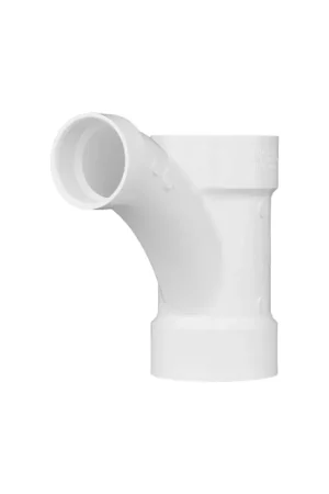 Charlotte Pipe 03569 3x3x2 WYE (Combo LTTY) - Hub x Hub x Hub - PVC DWV Time-Limited