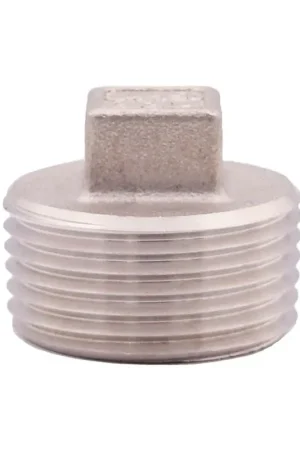 Legend Valve 404-187 Square Plug, 1-1/2 in, Threaded, 304 Stainless Steel Affordable