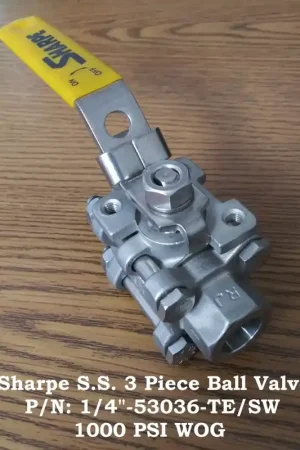 Markdown SHARPE 53036TE-12 Ball Valve