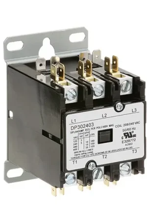 CONTACTOR (3 POLE,30 AMP,240V) Fresh Stock