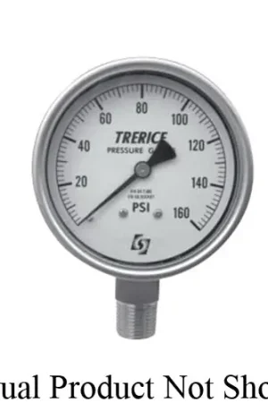Same Day Shipping Trerice 700LFSS2502LA160 700 Pressure Gauge 0 to 160 psi 1/4 in