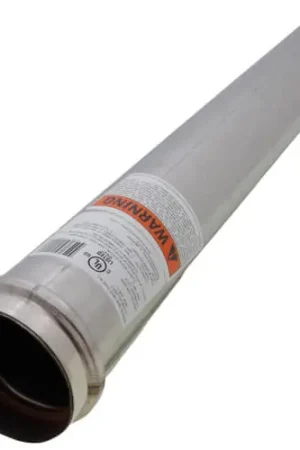 Z-FLEX 2SVEPWCF0302 Z-Vent (Single Wall, AL29-4C Special Gas Vent) Pipe 3 x 2' One Day Deal
