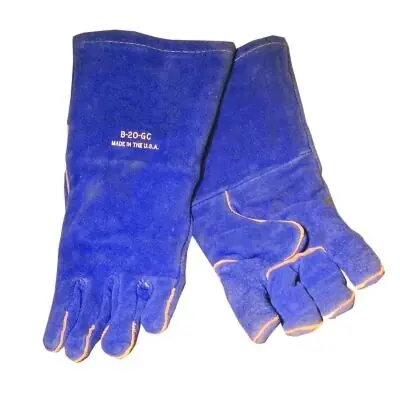 Best Welds 902-B-20GC Premium Welding Gloves Large Blue Order Now